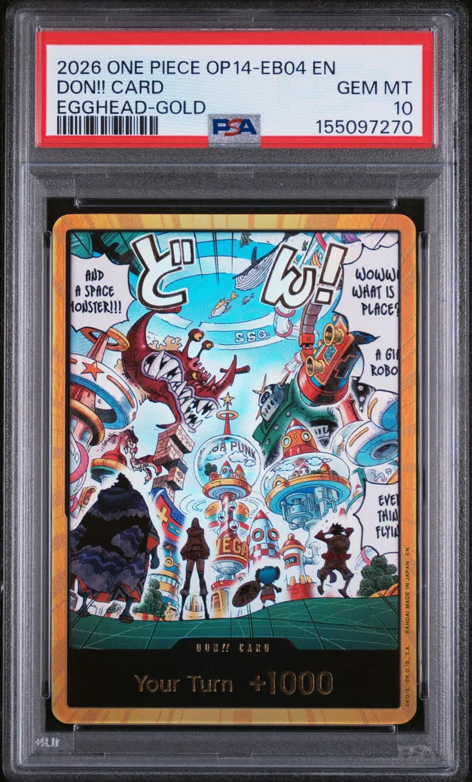 2026 #NA Don!! Card PSA 10 One Piece OP14-EB04-the Azure Sea's Seven