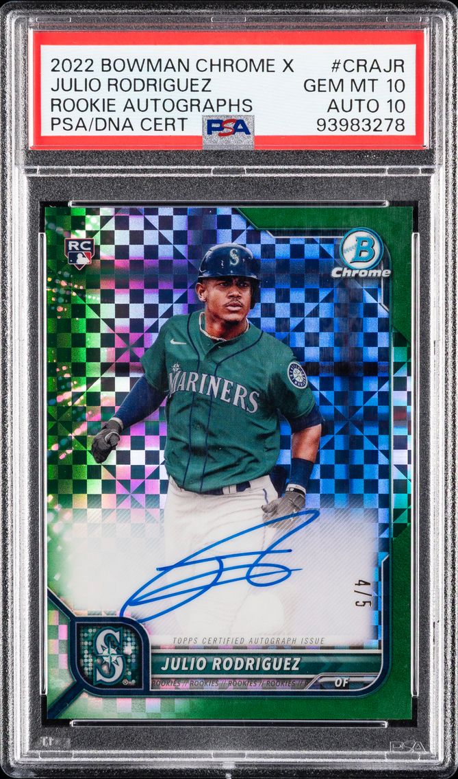2022 #CRAJR Julio Rodriguez PSA