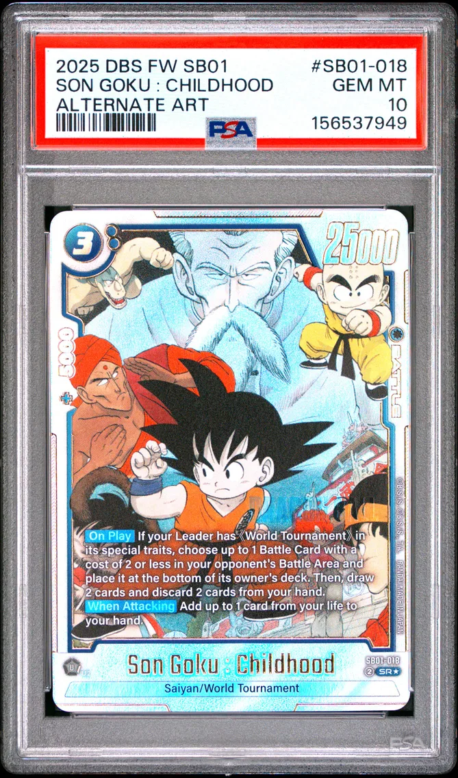 2025 #SB01-018 Son Goku : Childh