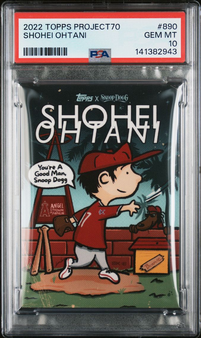 2022 #890 Shohei Ohtani PSA 10 T