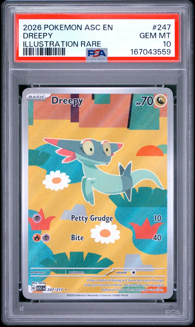 2026 #247 Dreepy PSA 10 Asc EN-Ascended Heroes