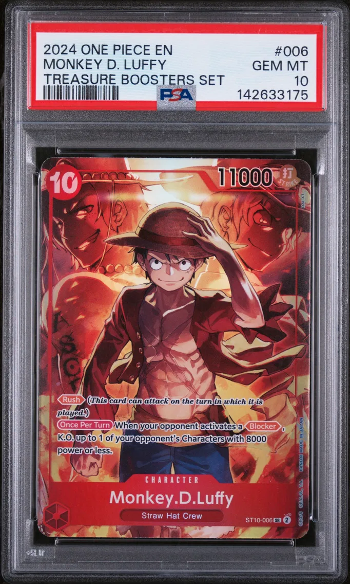 2024 #006 Monkey D. Luffy PSA 10 One Piece Promos