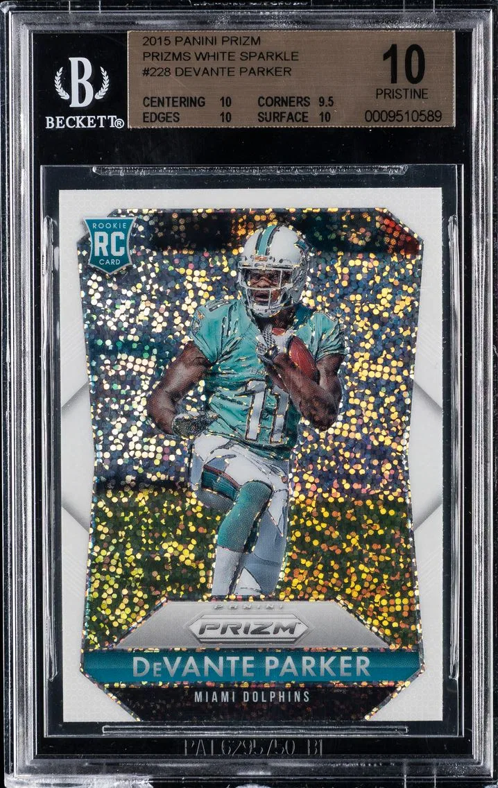 2015 #228 DeVante Parker BGS 10 Panini Prizm
