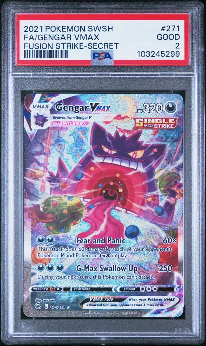 2021 #271 Full Art/Gengar Vmax P