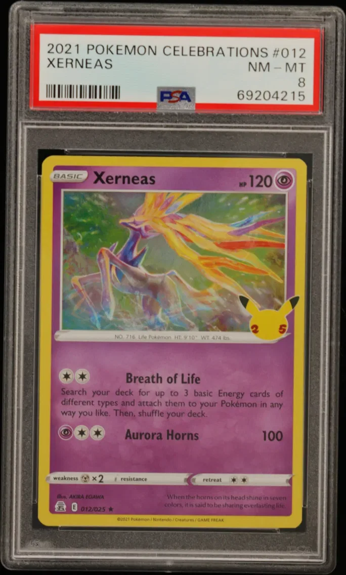 2021 #012 Xerneas PSA 8 Celebrations