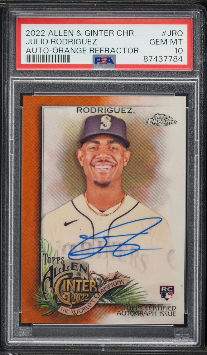 2022 #JRO Julio Rodriguez PSA 10