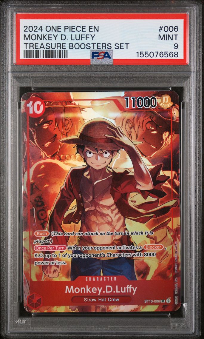2024 #006 Monkey D. Luffy PSA 9 One Piece Promos