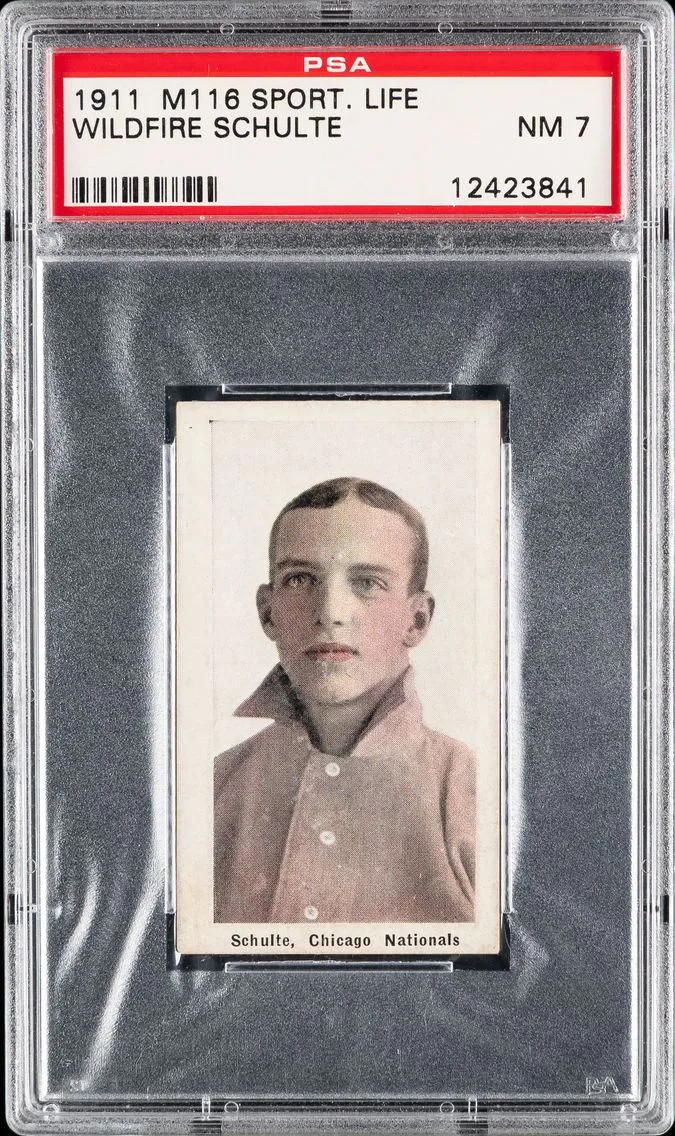 1911 #NA Wildfire Schulte PSA 7 M116 Sporting Life
