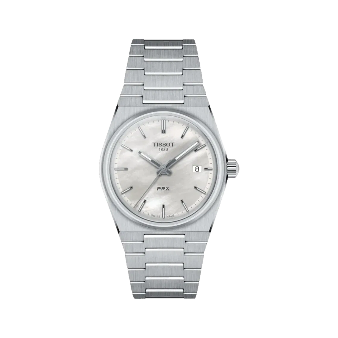 Tissot PRX Quartz 35mm - White, Mother-of-Pearl on Bracelet