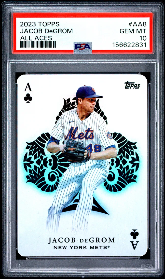 2023 #AA8 Jacob DeGrom PSA 10 Topps All Aces