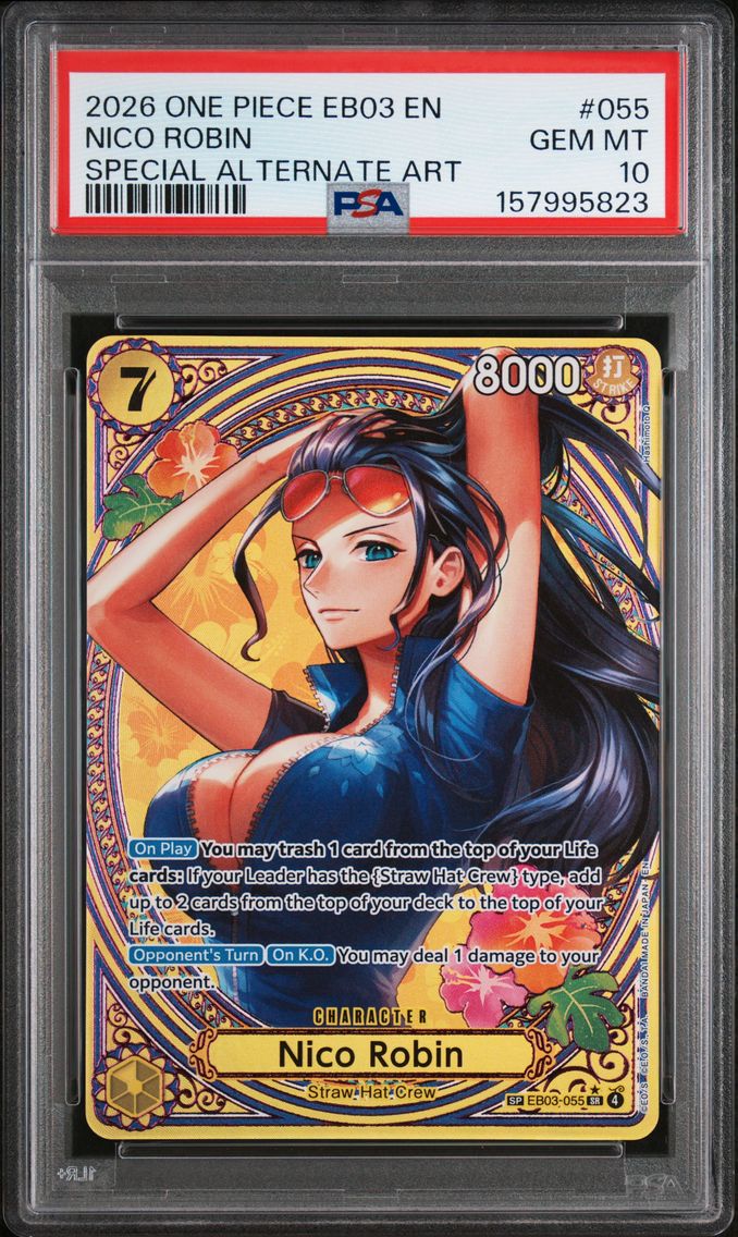 2026 #055 Nico Robin PSA 10 One