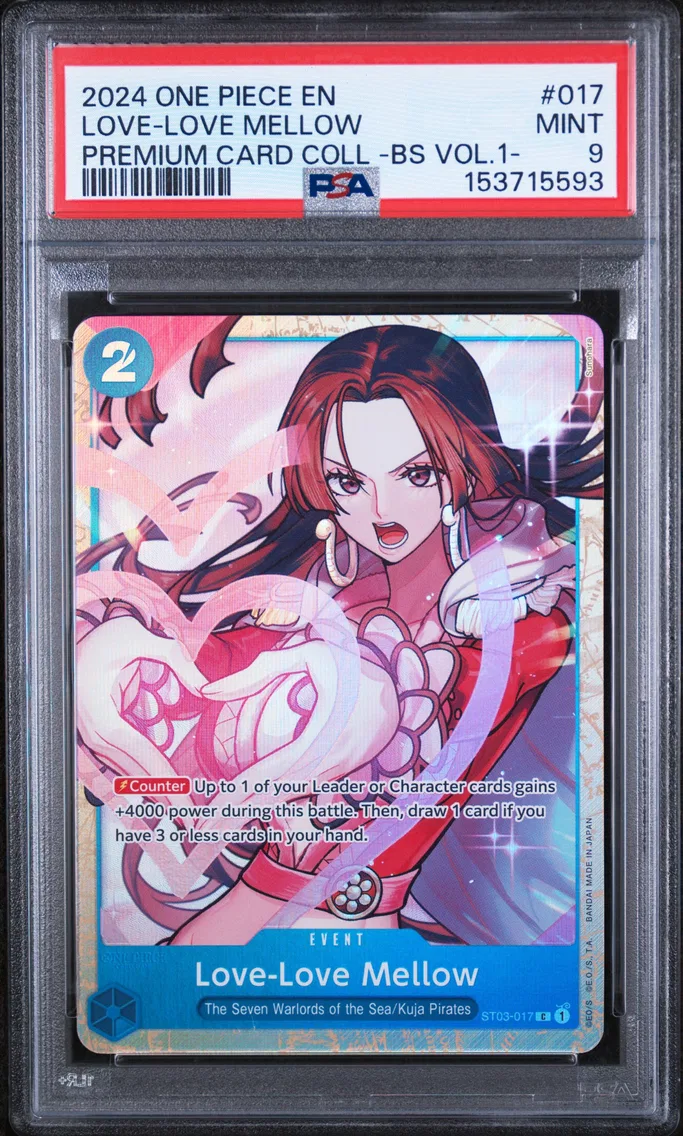 2024 #017 Love-Love Mellow PSA 9 One Piece Premium Card Collection -Best Selection Vol.1-