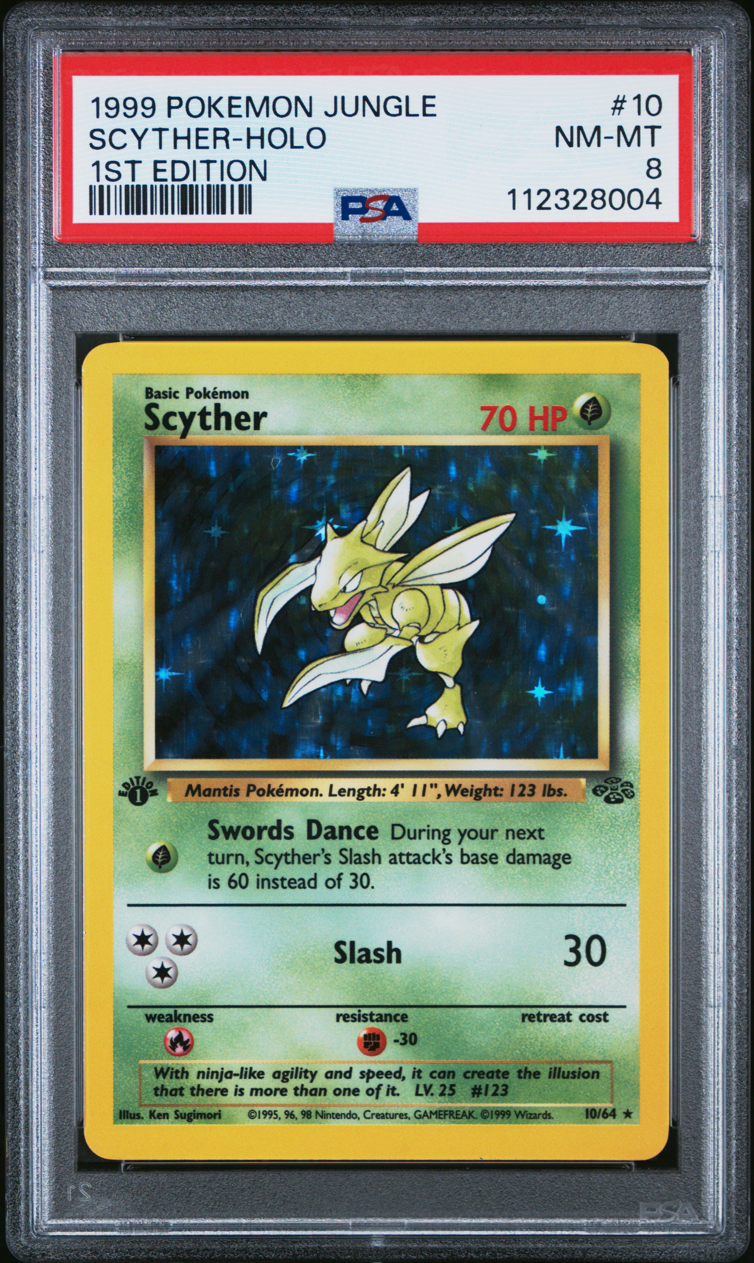 Scyther-Holo 1st Edition