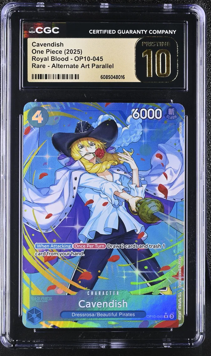2025 #OP10-045 Cavendish CGC 10 Pristine Royal Blood (OP10) - English