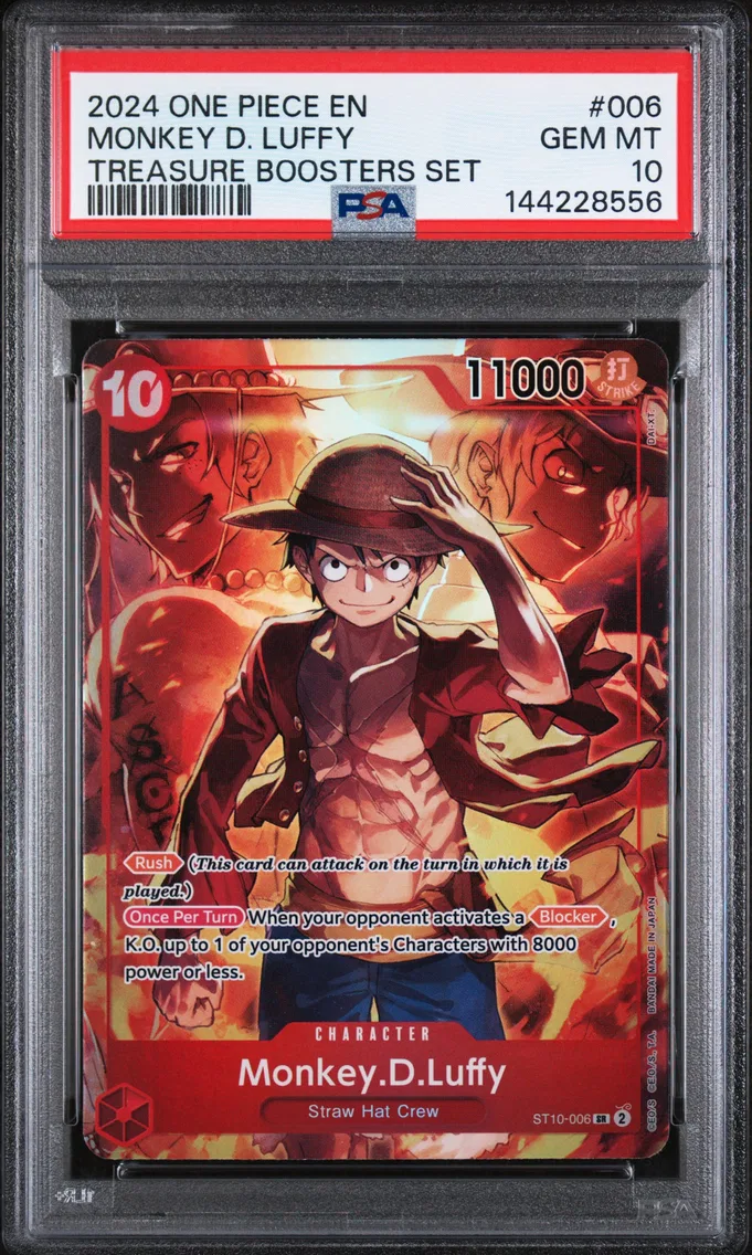 2024 #006 Monkey D. Luffy PSA 10 One Piece Promos