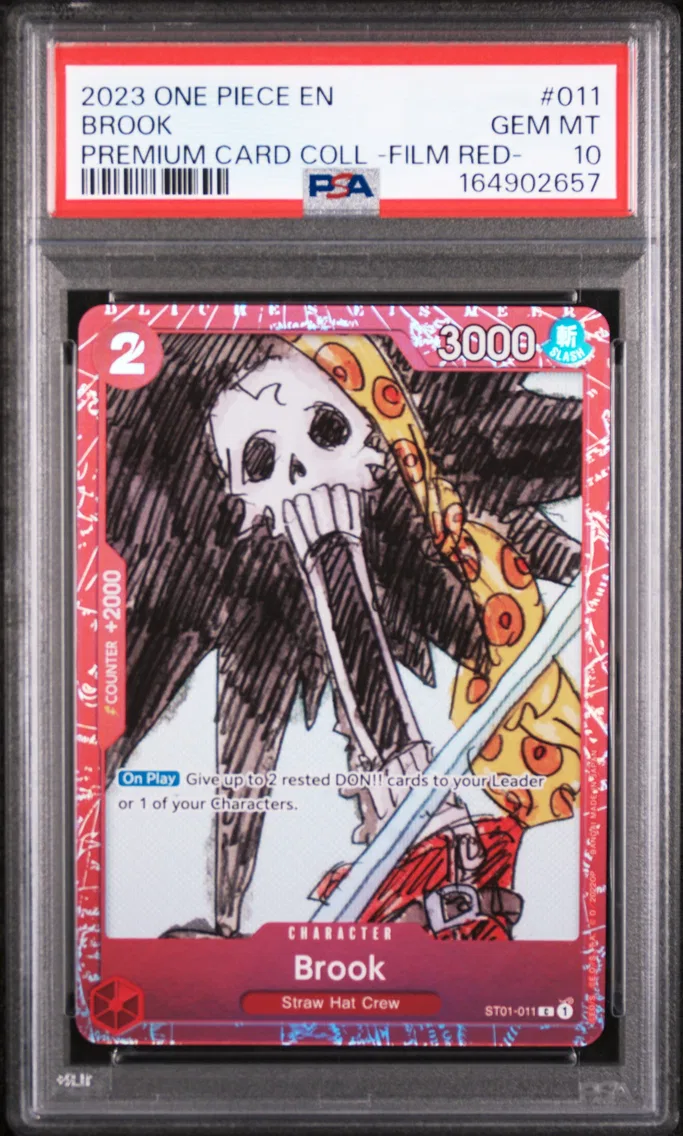 2023 #011 Brook PSA 10 One Piece Premium Card Collection -One Piece Film Red-