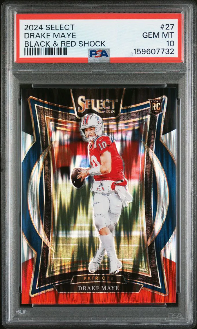2024 #27 Drake Maye PSA 10 Panini Select