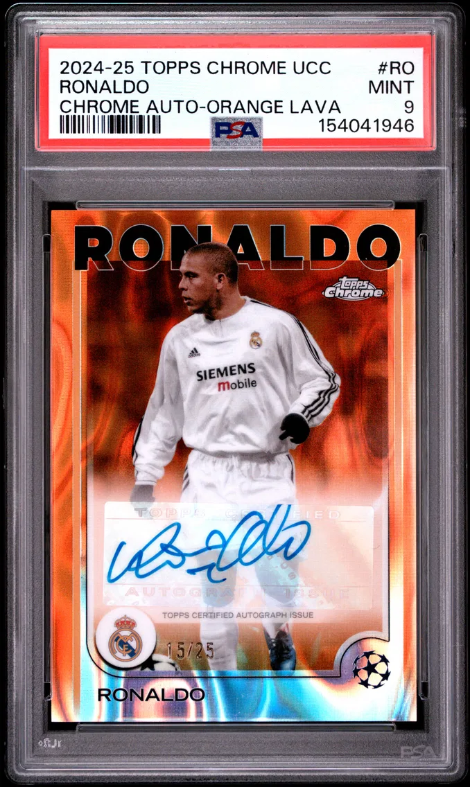 2024 #RO Ronaldo PSA 9 Topps Chr