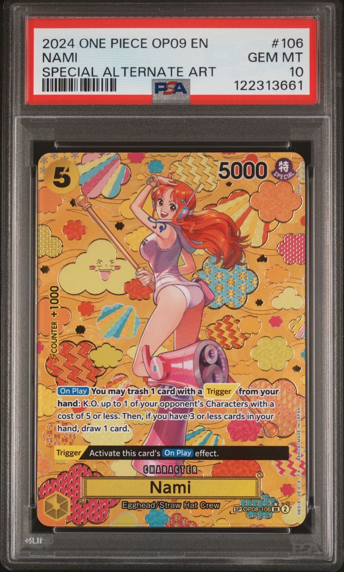 2024 #106 Nami PSA 10 One Piece 