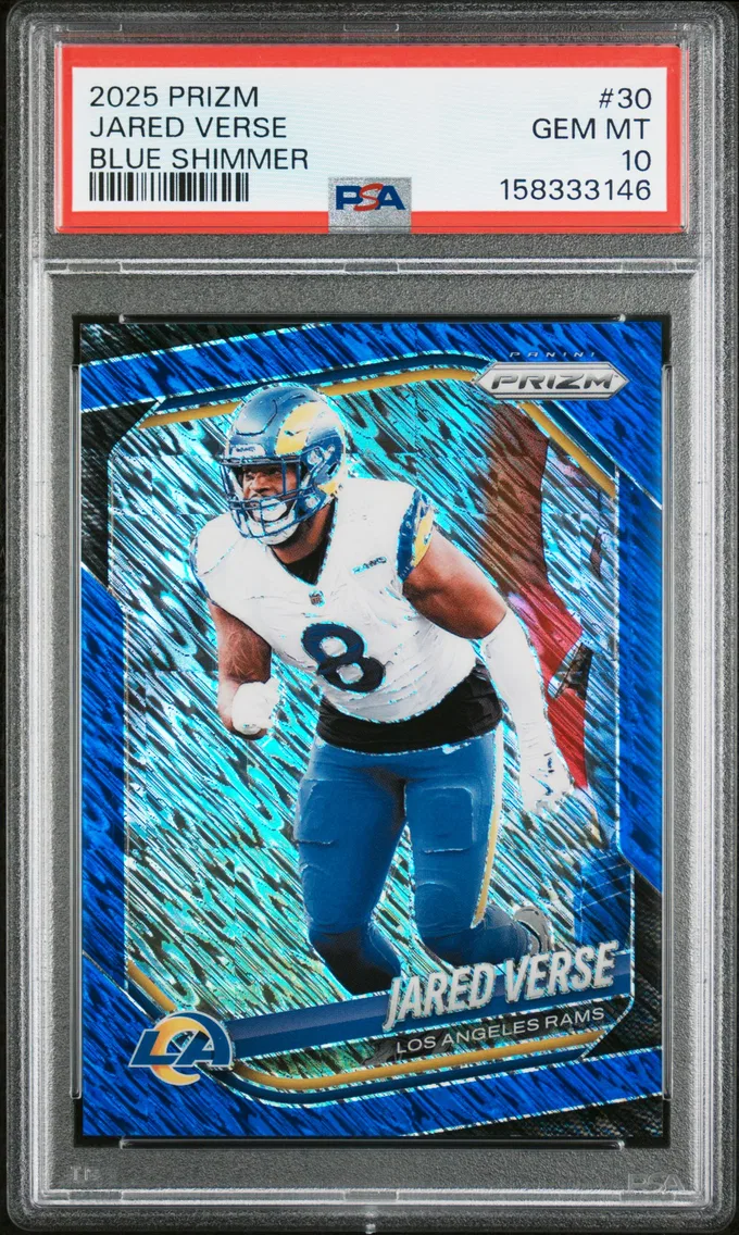 2025 #30 Jared Verse PSA 10 Panini Prizm