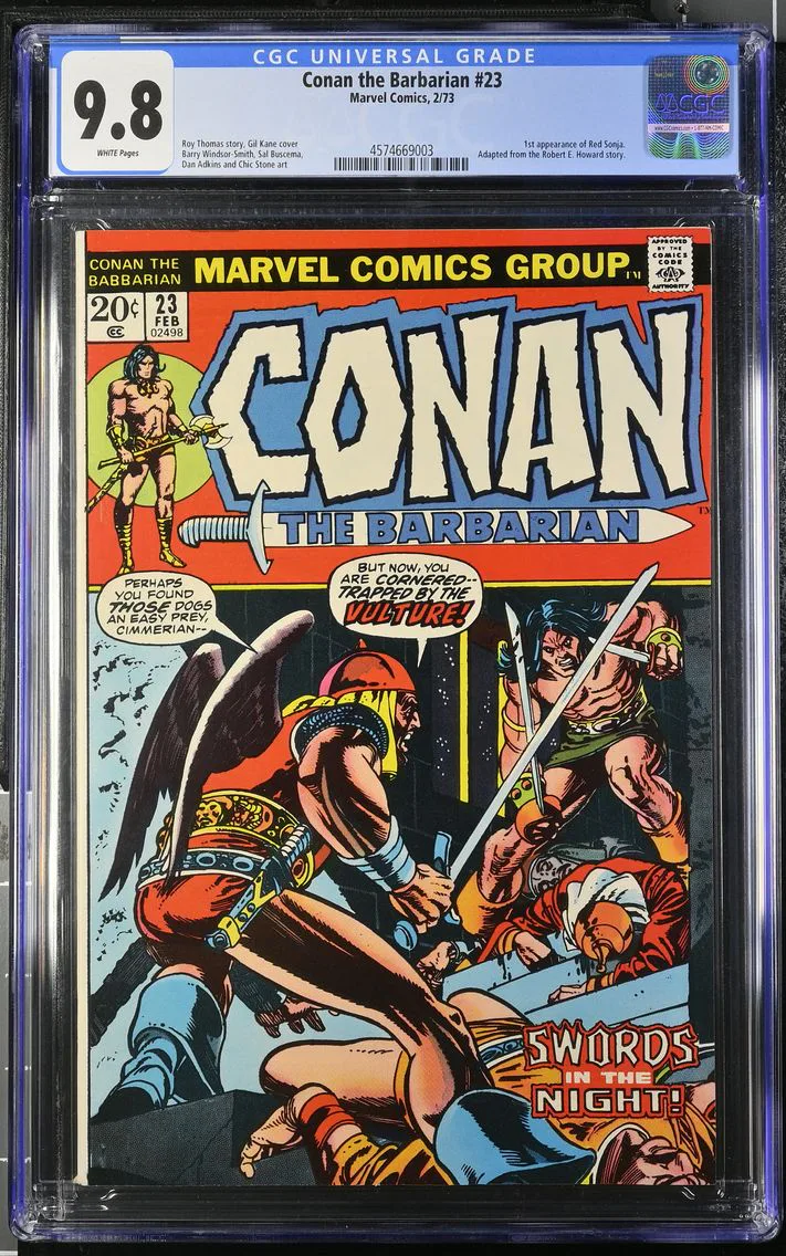 1973 #NA 1973 Conan the Barbarian #23 CGC 9.8 Marvel Comics CGC 9.8