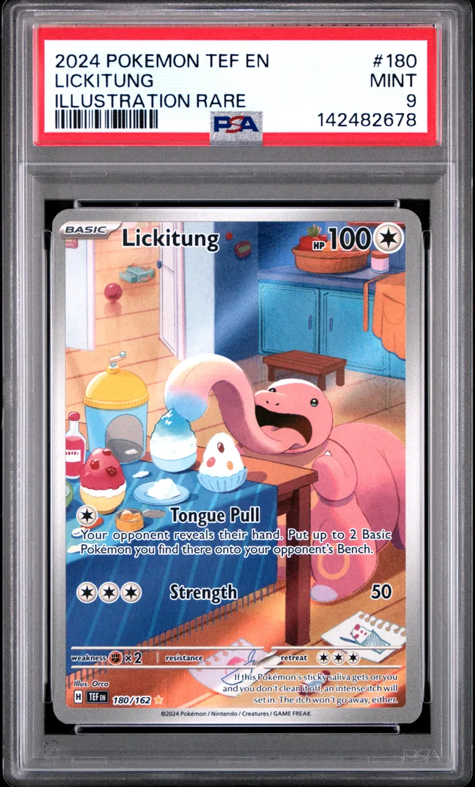 2024 #180 Lickitung PSA 9 Tef EN