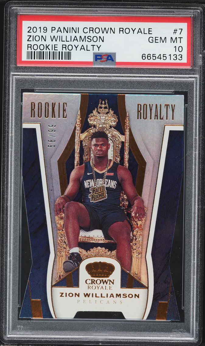 2019 #7 Zion Williamson PSA 10 P
