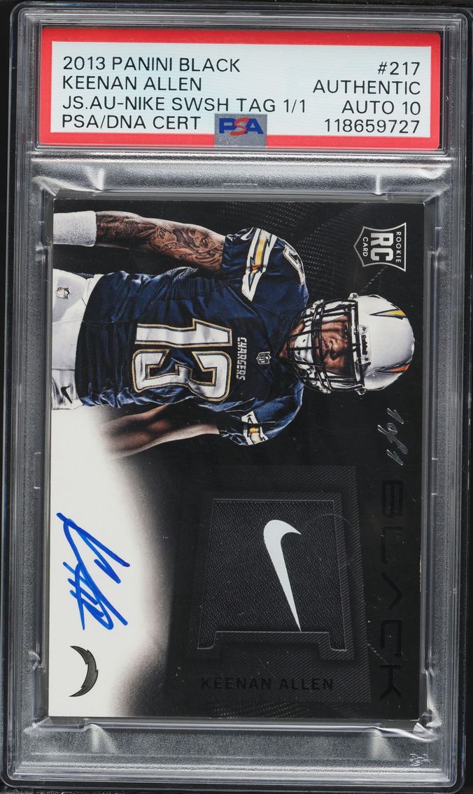 2013 #217 Keenan Allen PSA AUTHE