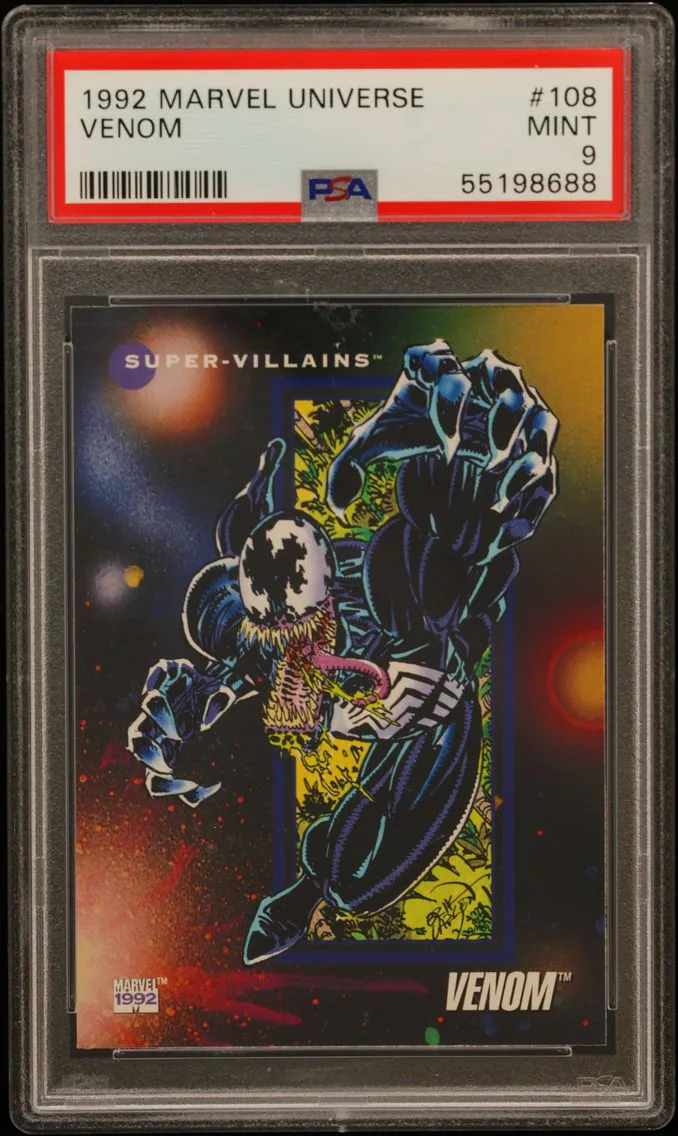 1992 #108 Venom PSA 9 Marvel Universe