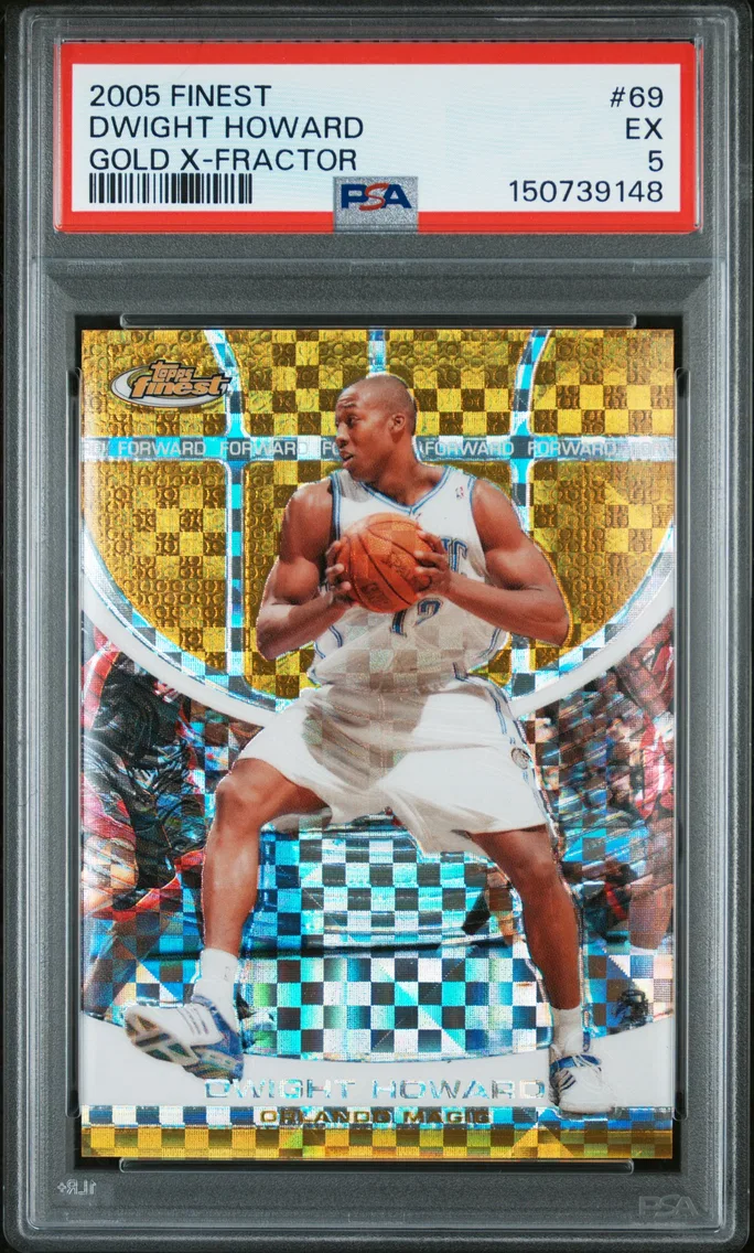 2005 #69 Dwight Howard PSA 5 Finest