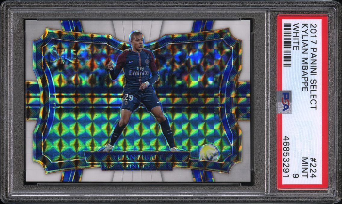 2017 #224 Kylian Mbappe PSA 9 Pa