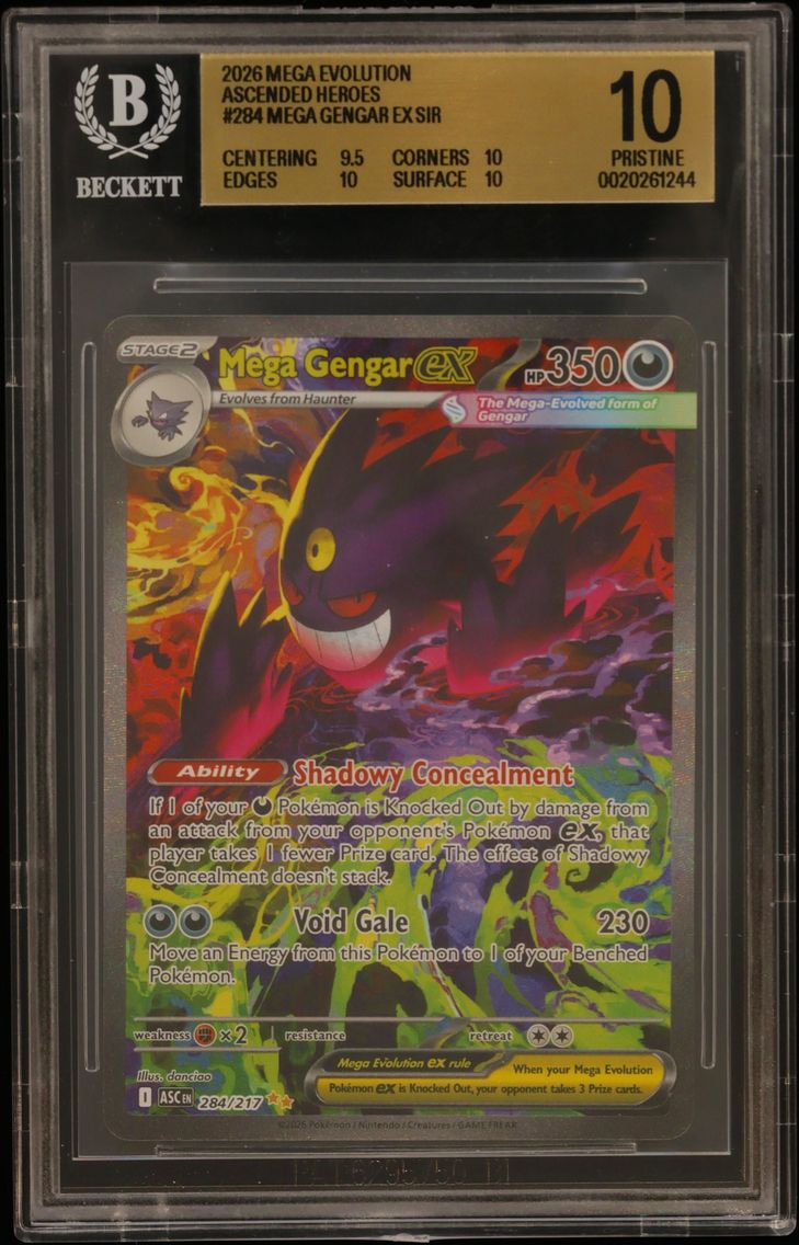 2026 #284 Mega Gengar ex SIR BGS