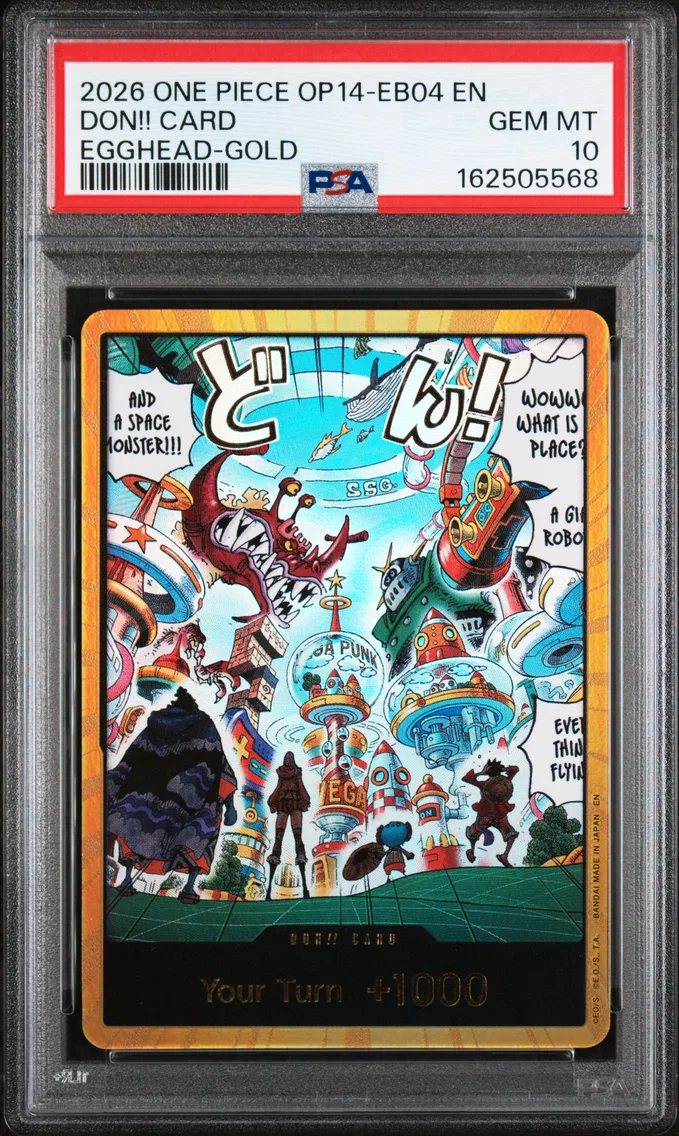 2026 #NA Don!! Card PSA 10 One Piece OP14-EB04-the Azure Sea's Seven