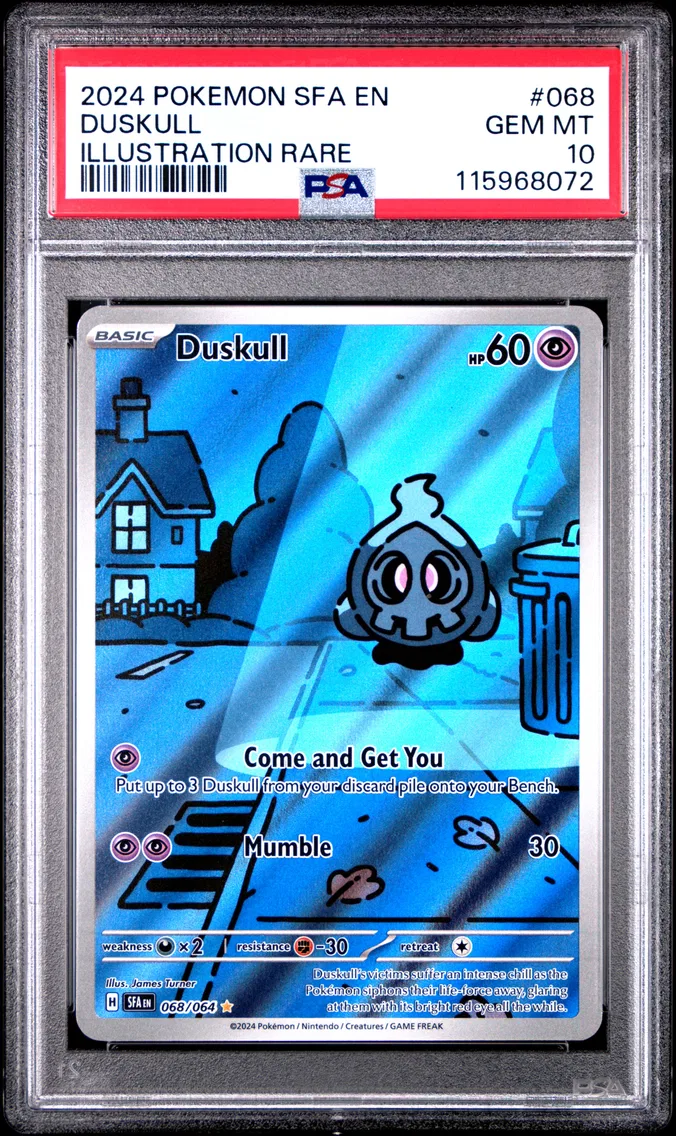 2024 #068 Duskull PSA 10 Sfa EN-Shrouded Fable