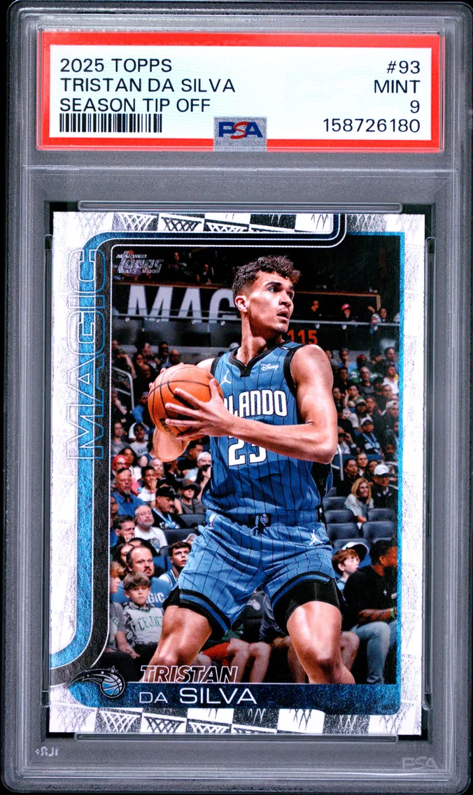 2025 #93 Tristan DA Silva PSA 9 Topps