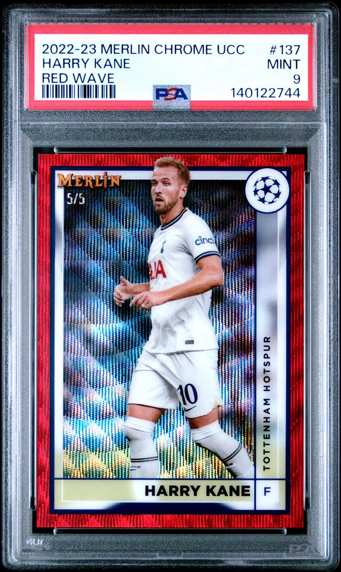 2022 #137 Harry Kane PSA 9 Topps