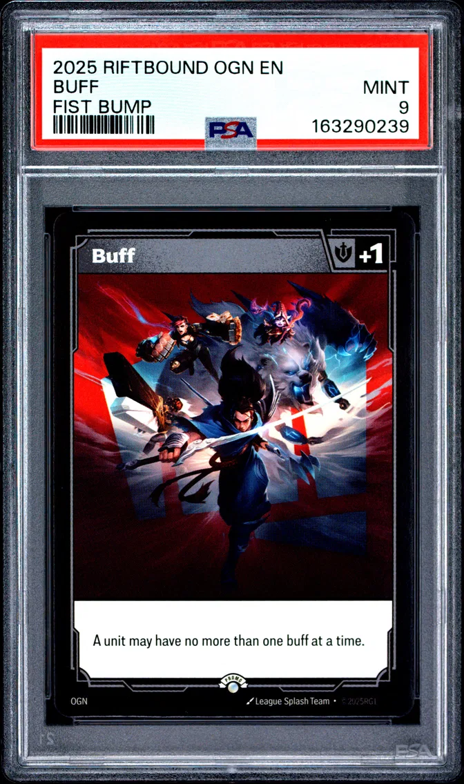 2025 #NA Buff PSA 9 Riftbound: League of Legends Ogn-Origins