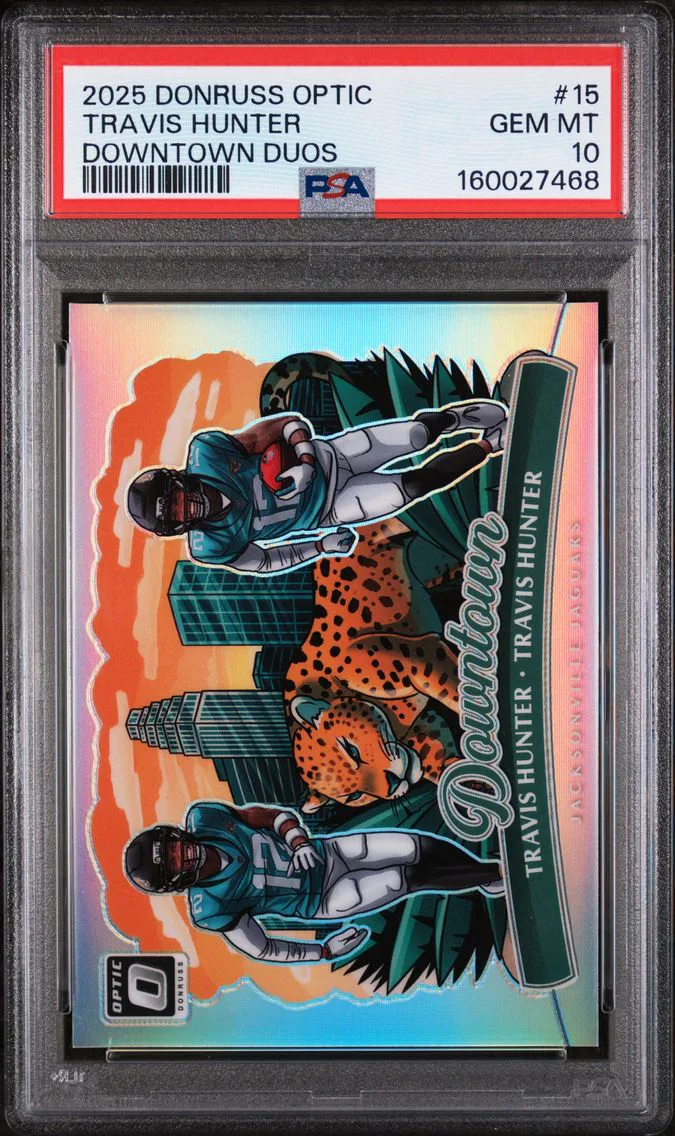 2025 #15 Travis Hunter PSA 10 Pa