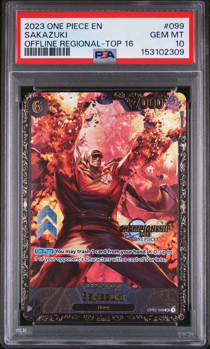 2023 #099 Sakazuki PSA 10 Promos