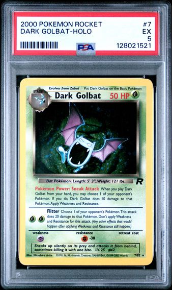 Dark Golbat-Holo #7
