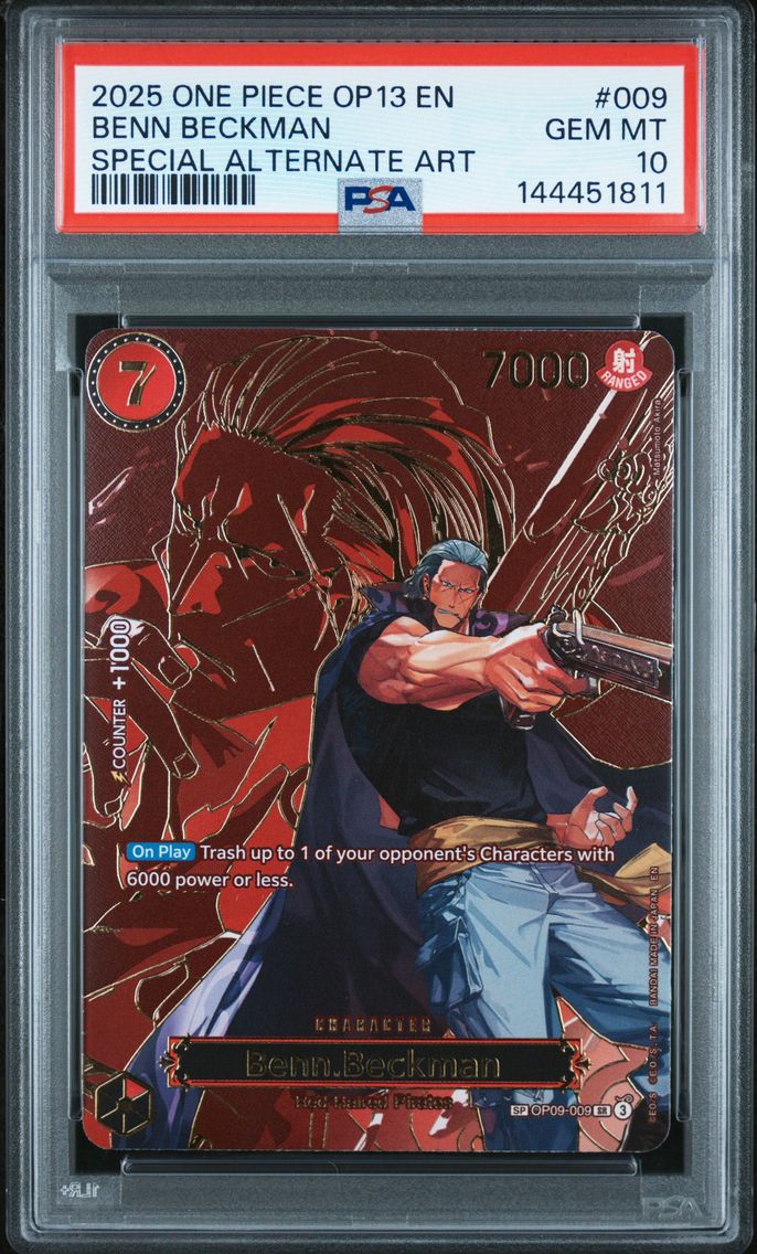 2025 #009 Benn Beckman PSA 10 OP