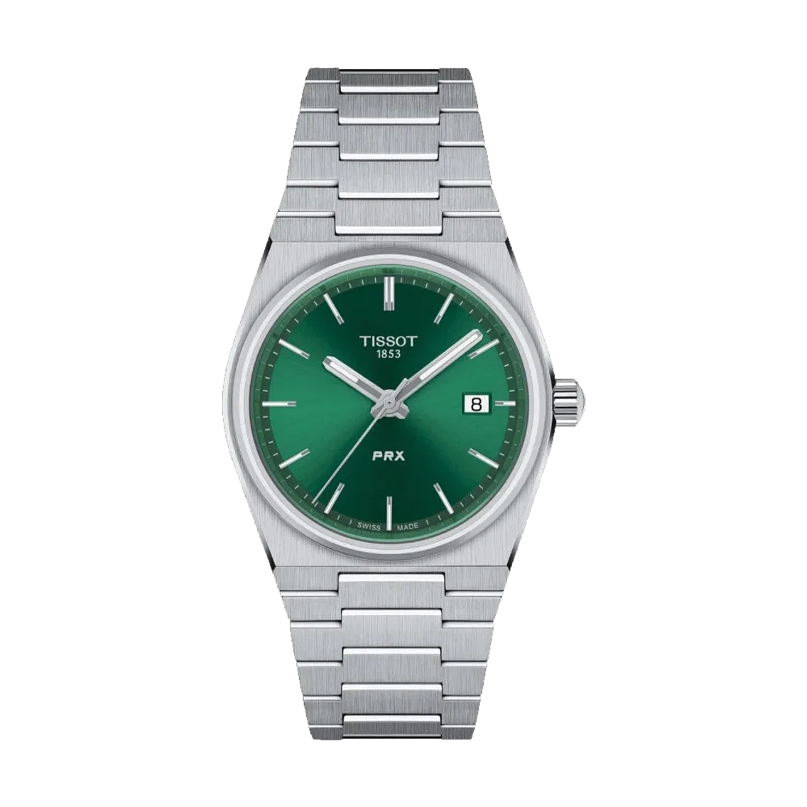 Tissot PRX Quartz 35mm - Green on Bracelet