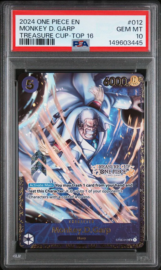 2024 #012 Monkey D. Garp PSA 10 