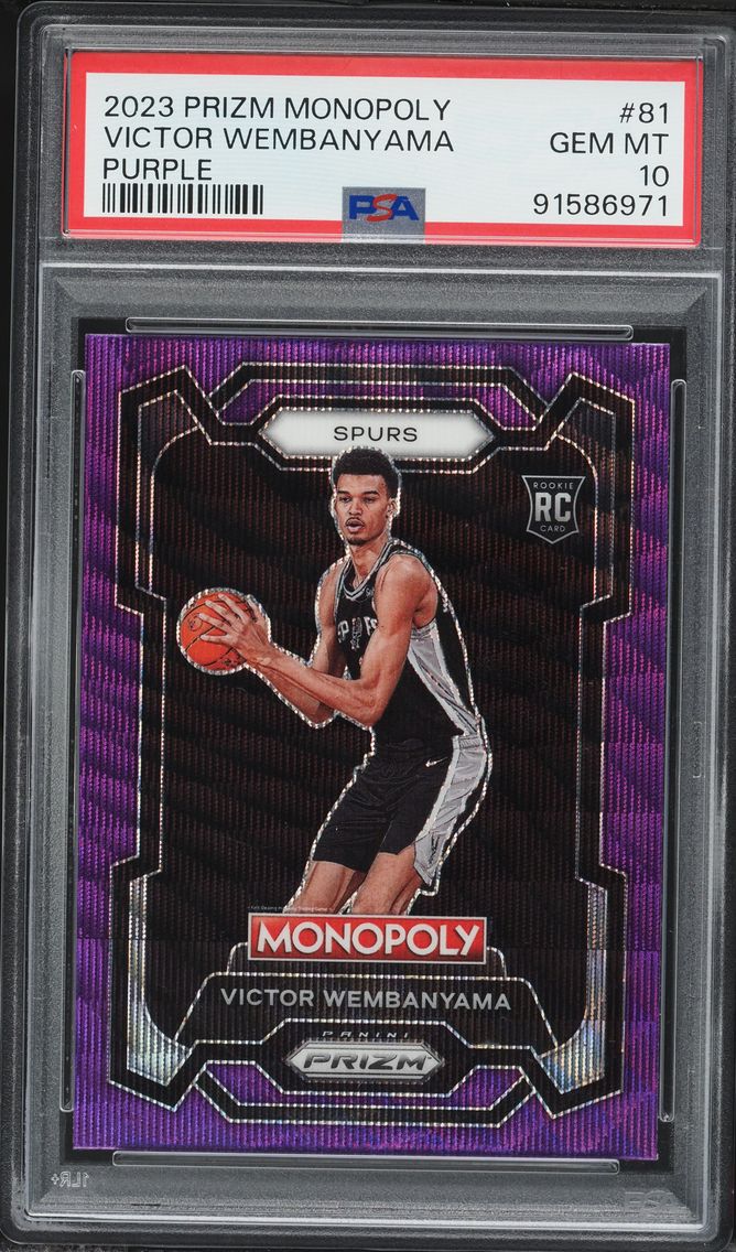 2023 #81 Victor Wembanyama PSA 1