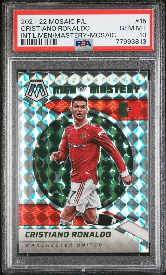 2021 #15 Cristiano Ronaldo PSA 1