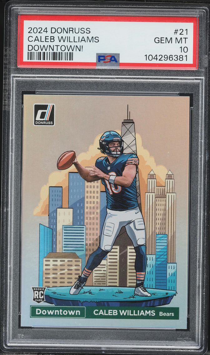 2024 #21 Caleb Williams PSA 10 P
