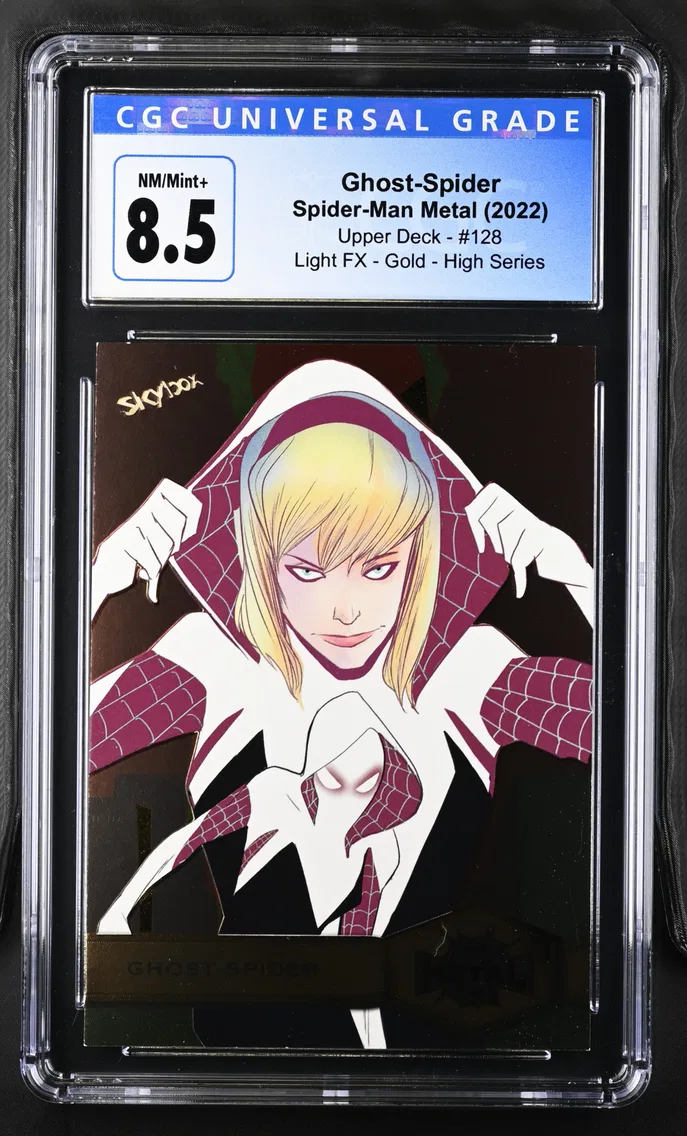 2022 #128 Ghost-Spider CGC 8.5 Spider-Man Metal - English