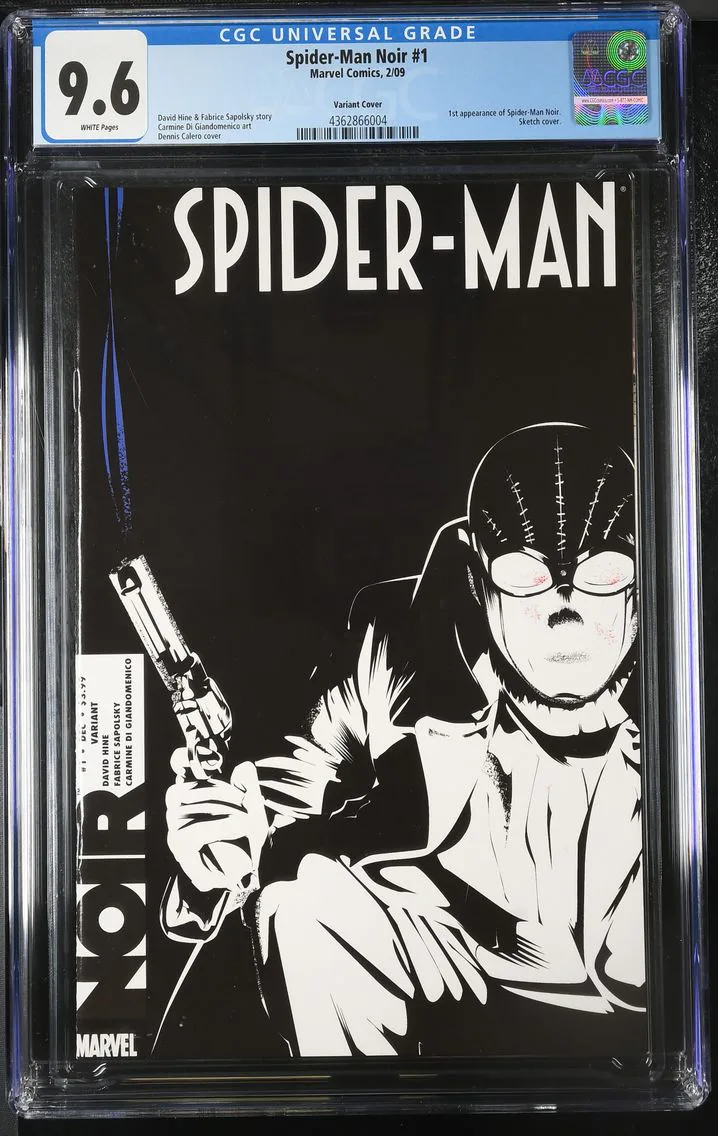 2009 Spider-Man Noir #1 CGC 9.6 Marvel Comics