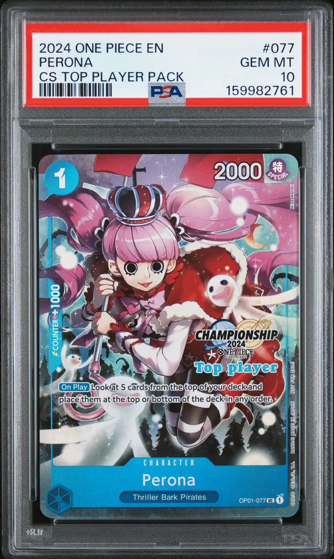 2024 #077 Perona PSA 10 One Piec