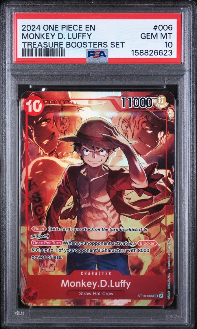 2024 #006 Monkey D. Luffy PSA 10 One Piece Promos